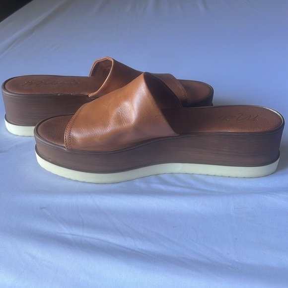Matisse Leather Platform Sandal - NWT - Picture 1 of 3